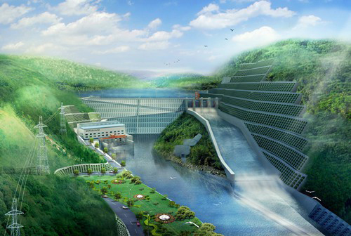 旌阳老挝南塔河1号水电站项目